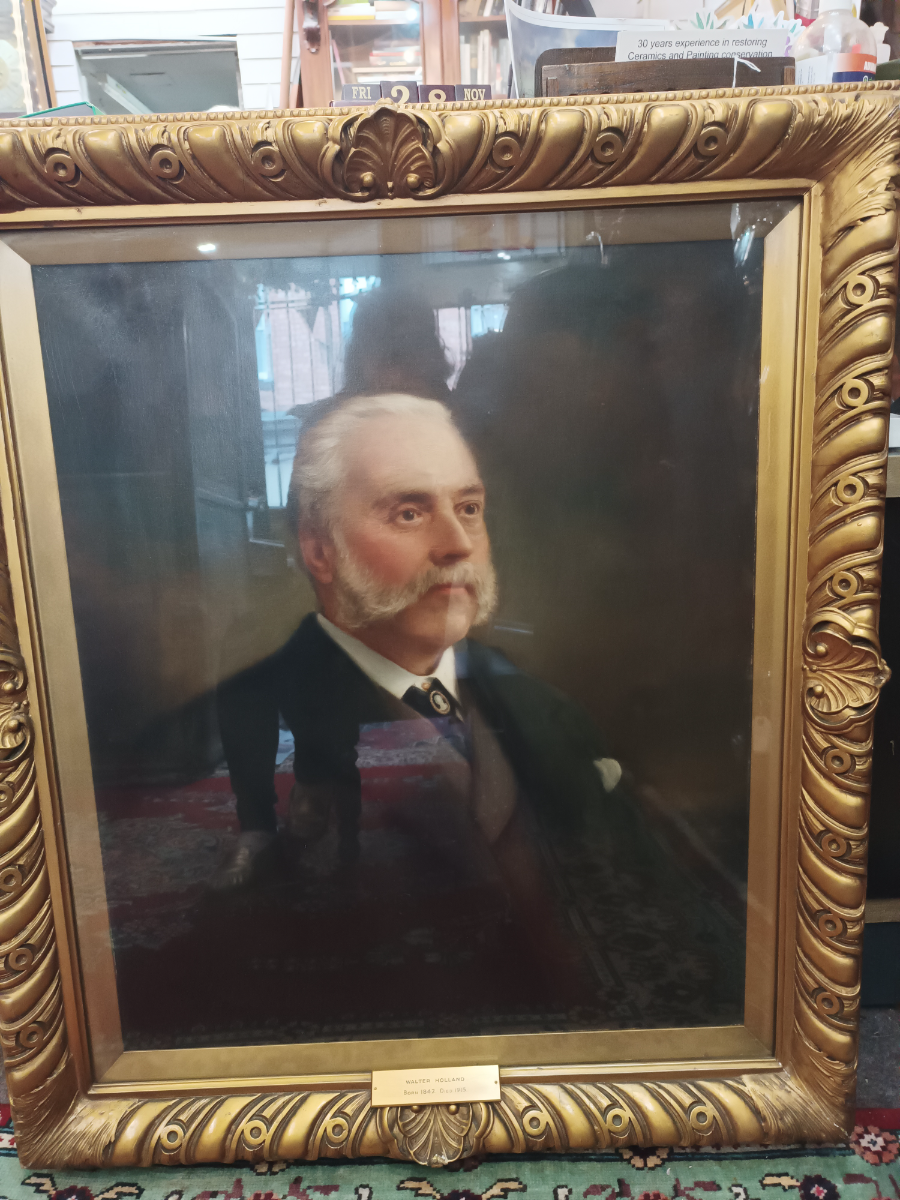 Portrait Of Walter Holland, Director Of Lamport & Holt By John Horsburgh (Scottish, 1835-1924)