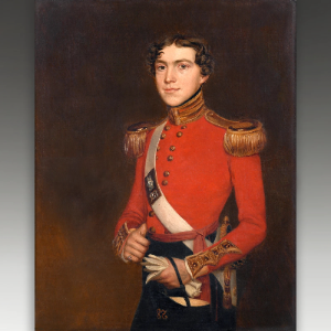 Portrait Of Captain Alfred Wright Of The 28th (North Gloucestershire) Regiment Of Foot