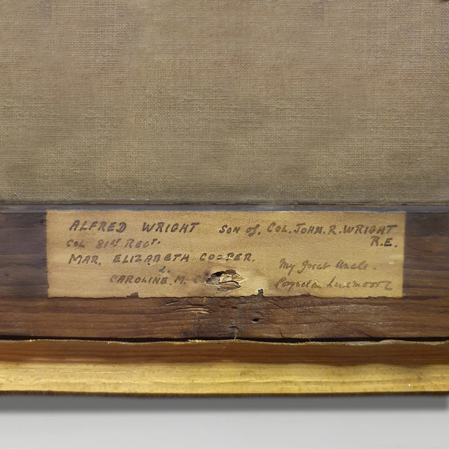 Portrait Of Captain Alfred Wright Of The 28th (North Gloucestershire) Regiment Of Foot