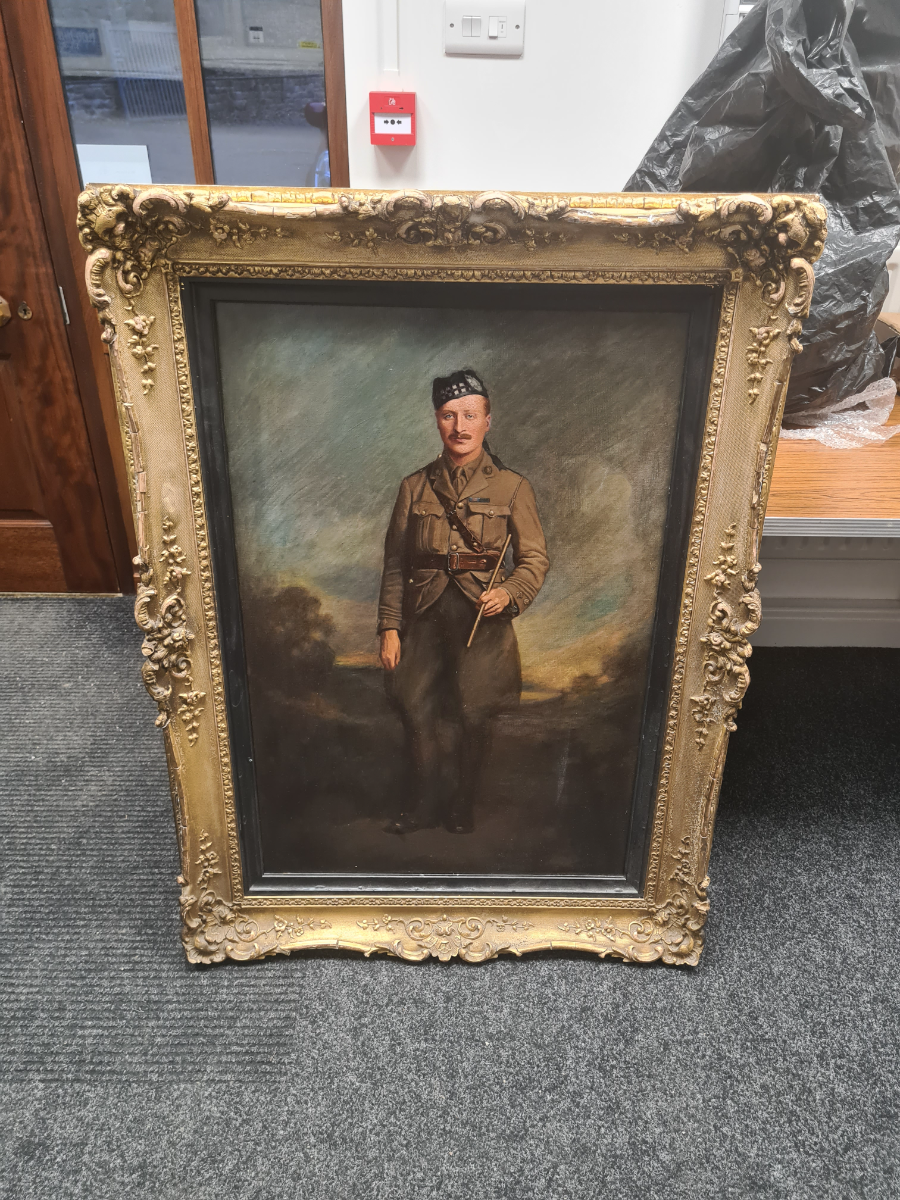 Discover historical oil paintings. This painting features Lieutenant Colonel J.W. Forbes, 48th Highlanders. Explore details, buy now!