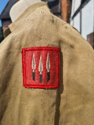 Explore our collection of late 40's era Rhodesian CAC officer jackets. Shop now to find rare, gently used military memorabilia and add history to your wardrobe!
