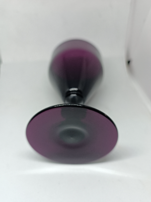 Discover our 19th century amethyst drinking glass collection. This rarity, in good condition, stands 13cm tall. A must-have for antique collectors. Shop now!