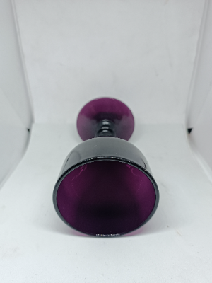 Discover our 19th century amethyst drinking glass collection. This rarity, in good condition, stands 13cm tall. A must-have for antique collectors. Shop now!