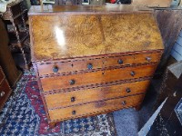 Regency Military Campaign Writing Desk