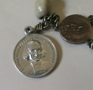 Discover our 19th century Antique 'Jacob's Tears' Rosary with Professional Cross. Specially made for religious orders, including strengthened chain and additional crucifix. Explore now!