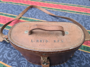 Explore our Royal Field Artillery Prismatic Binoculars MKI, dating back to 1917, used by Leslie Reid. Discover military history with authentic equipment. Shop now!