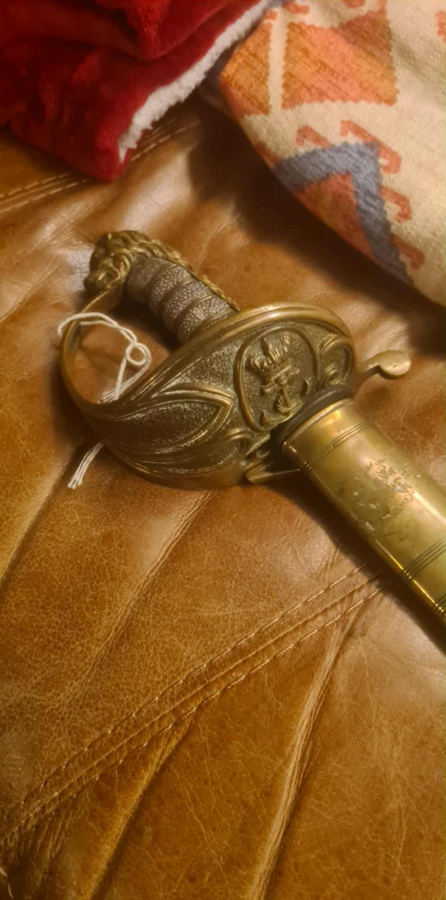 Royal Navy Officers Sword And Scabbard