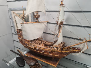 Ship Model Of The Mayflower
