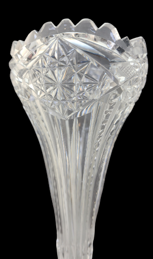 Signed CLark ABP CUT GLASS