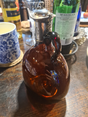 Silver Hallmarked 1861 Claret Jug