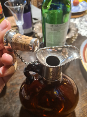 Silver Hallmarked 1861 Claret Jug