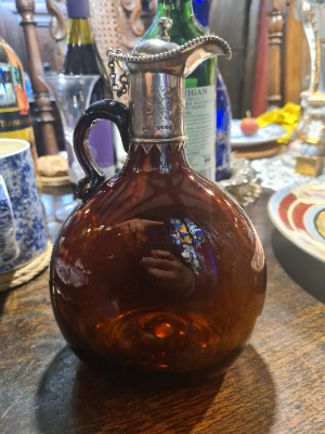 Silver Hallmarked 1861 Claret Jug