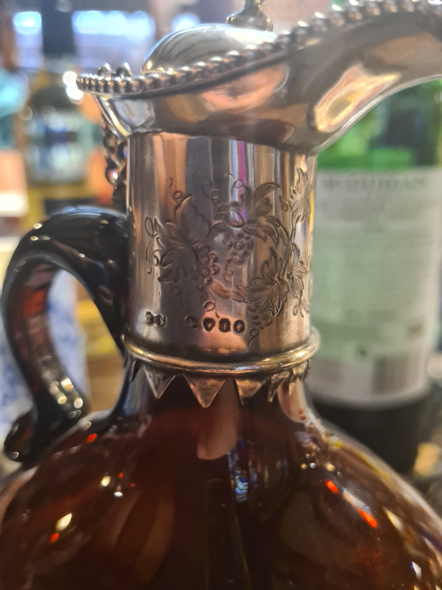 Silver Hallmarked 1861 Claret Jug