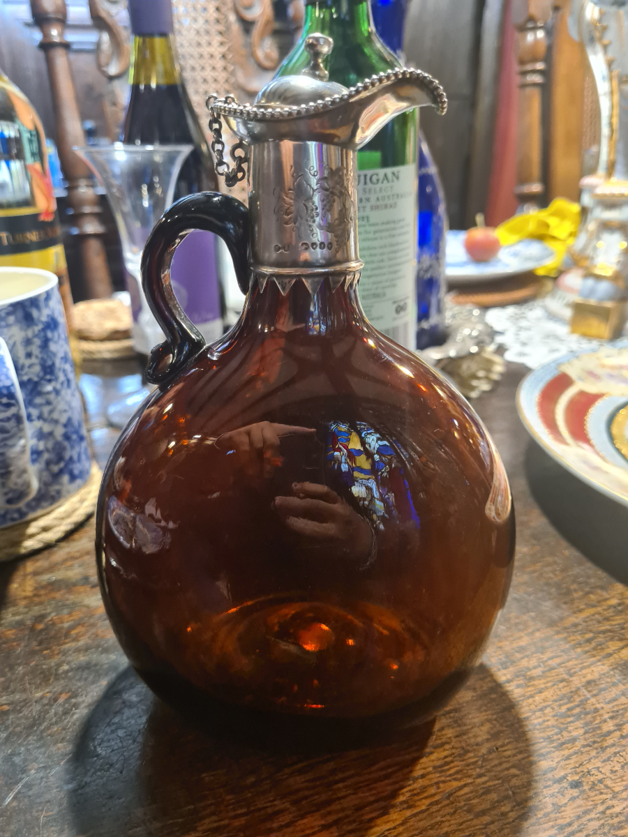 Silver Hallmarked 1861 Claret Jug