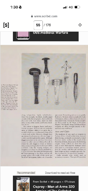 Sudanese Arm Knife - Late 19th Century