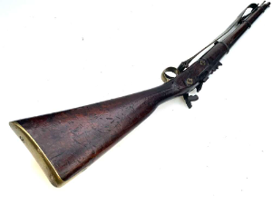 This stamped Tower lock rifle is in very good display condition, but missing part of the rear sight — an easy fix, given the right sources on Google. This rifle is now a rarity. We are offering free UK delivery. Please refer to reference DBSD5. 

Contact us at +44 7505 165 843. We accept various payment methods for all our listed items: bank transfers, cash on collection, personal cheques, or debit or credit cards over the phone. We’re also offering a layby payment plan. 

Send us an email at john.strong2@gmail.com with your address details and contact number. We will send you an item invoice for payment with your card.