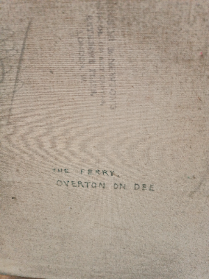 "The Ferry, Overton-on-Dee" By Albert  Dunnington (British 1860-1928)