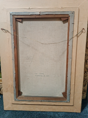 "The Ferry, Overton-on-Dee" By Albert  Dunnington (British 1860-1928)