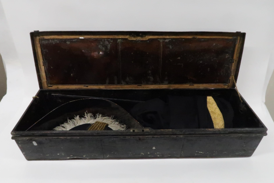 Discover the ceremonial dress uniform of Arthur Macalister, an important figure in Australian history. Made in the1860s, this historic ensemble can be yours today. Shop now and own a piece of history.