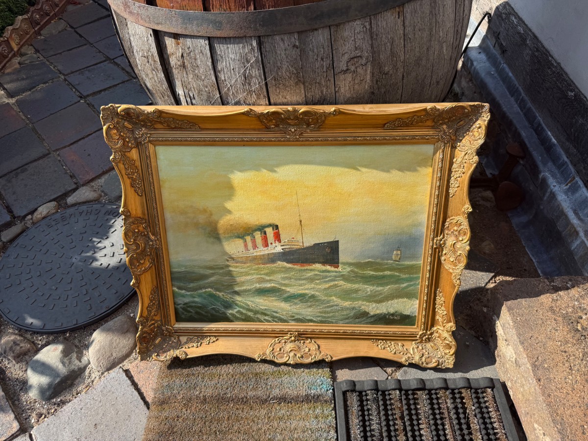 The Mauretania By Fred Tordoff