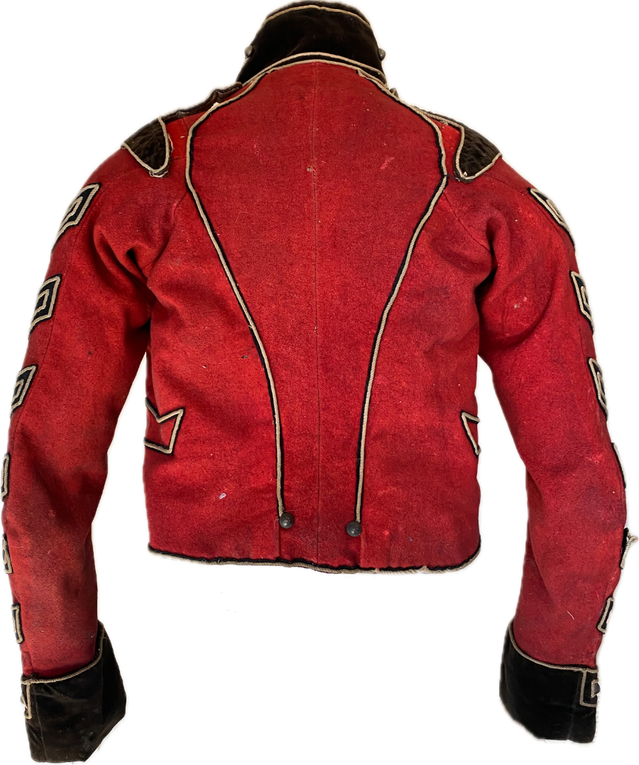 Trumpeters Jacket, Original, Circa 1805