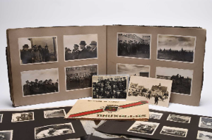 Two German Third Reich Photograph Albums, Operation Barbarossa and SS-Brigade Leader Interest