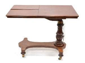 Victorian Adjustable Bedside Reading Table