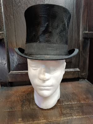 Victorian Beaver Skin Top Hat