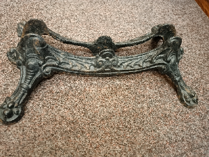 A Victorian Cast Iron Bicycle Rack