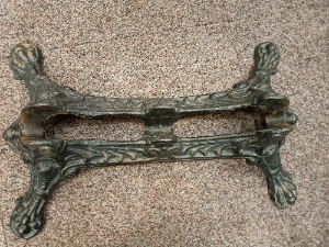 A Victorian Cast Iron Bicycle Rack