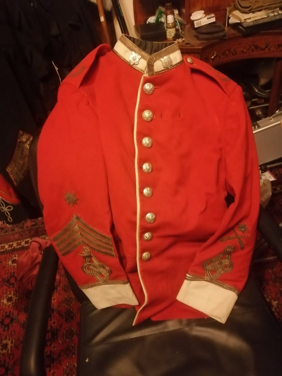 Victorian Tunic To The North Lancashire Volunteers.