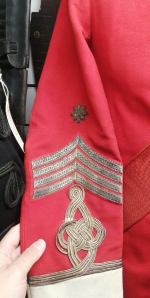 Victorian Tunic To The North Lancashire Volunteers.