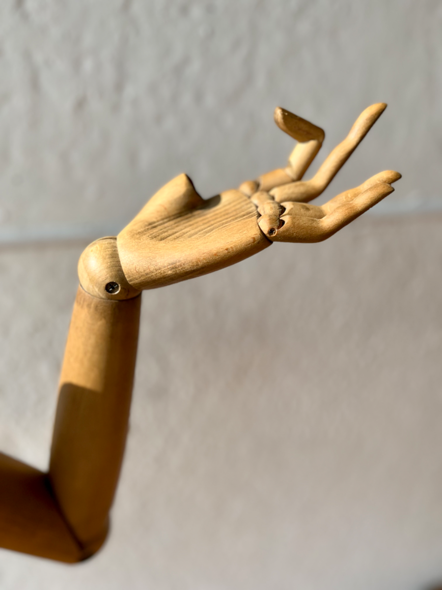 Vintage Antique Style Articulated Tailors Mannequin Dress Dummy Shop Display