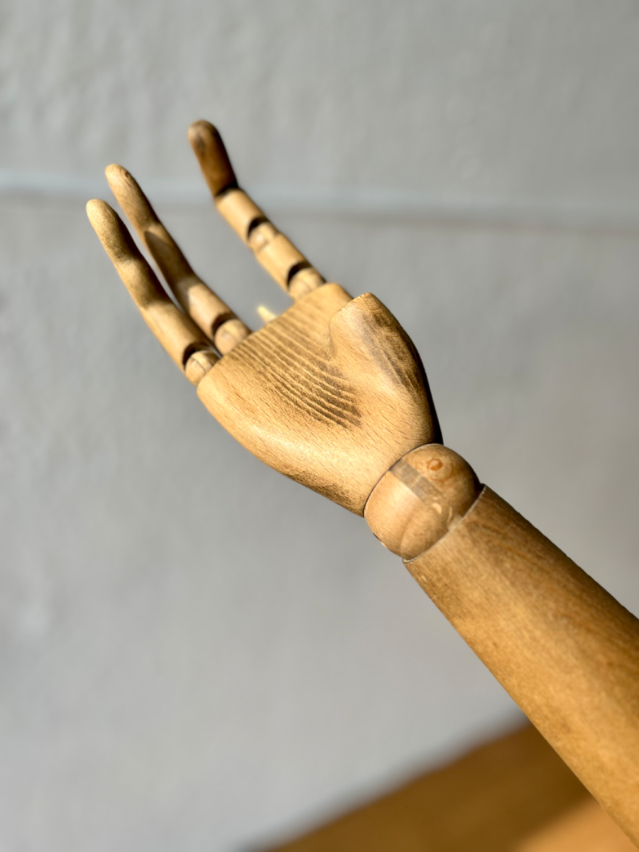 Vintage Antique Style Articulated Tailors Mannequin Dress Dummy Shop Display