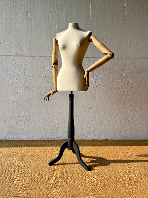 Vintage Antique Style Articulated Tailors Mannequin Dress Dummy Shop Display