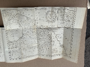 Volume II History of America by William Robertson dated 1792. In fair condition but both the front and back cover have detached from the binding.