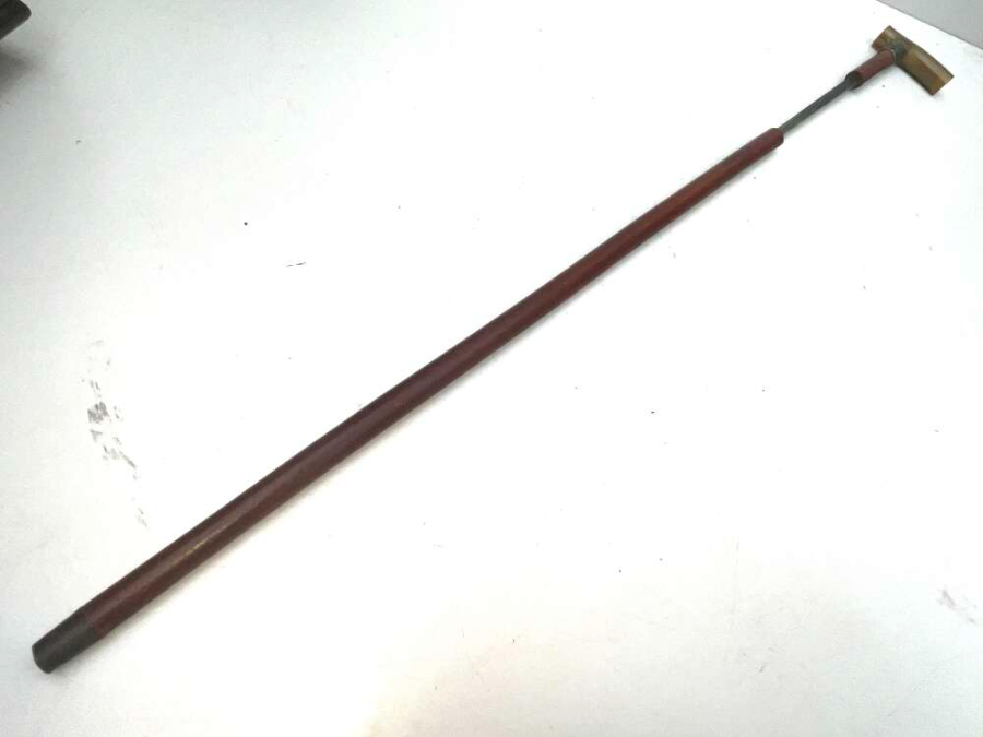 WALKING STICK/SWORD STICK HORN HANDLE 1899