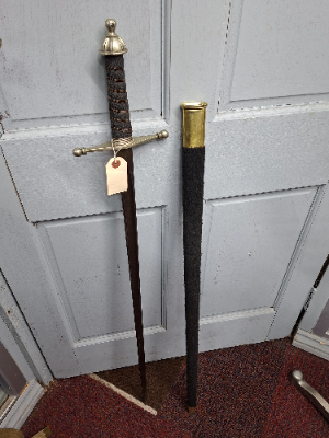 WW1 Economy Pattern Scottish SNCO's Cross Hilt Sword