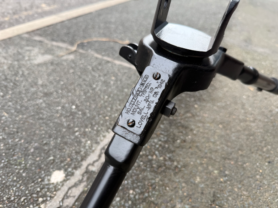 WW2 30 Caliber Tripod