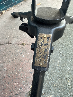 Original WW2 US Army .30 caliber machine gun tripods. We have 4 currently available and are being sold separately for £595 each plus postage.

These are all ex Greek army surplus and came to us de milled and we have since got them all professionally restored.