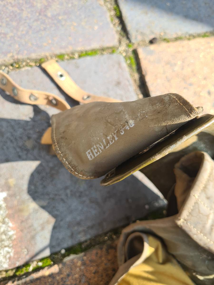 Explore our collection of vintage 1939 Benley baby gas masks in good condition. Discover the unique value, order today to own a historical piece.