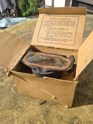 Discover our collection of WW2 Civilian Gas Masks. Authentic, well-preserved and packed with history. Order today and step back in time!