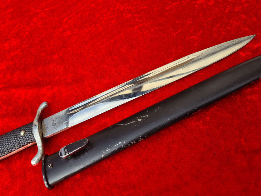 WW2 Enlisted German Fire Service Fascine Knife