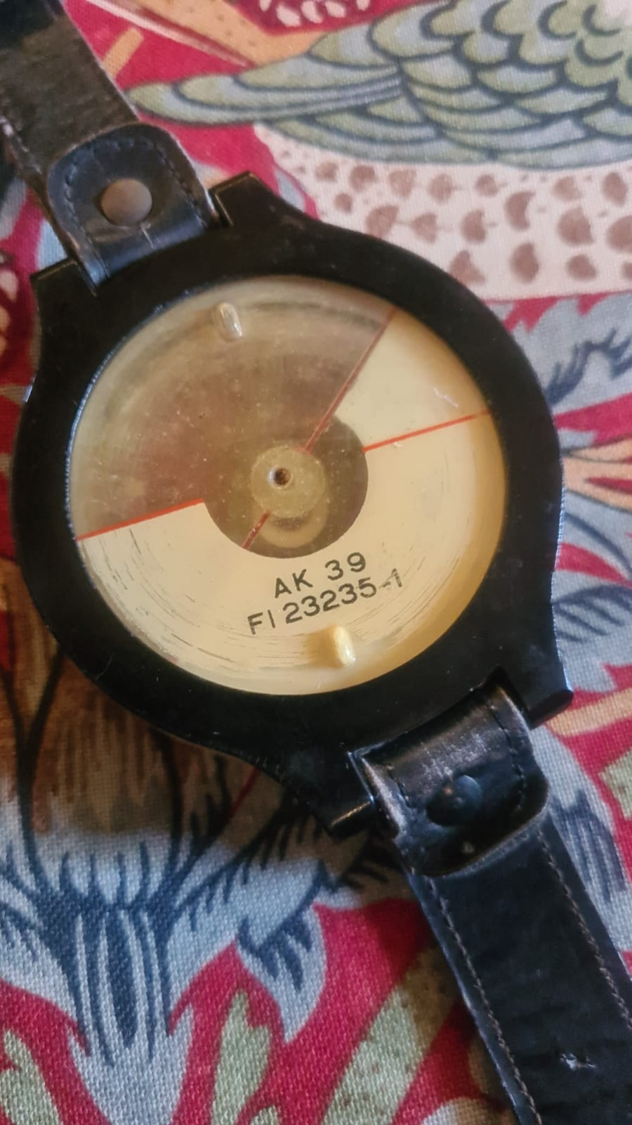 WW2 German Aviators Compass In White