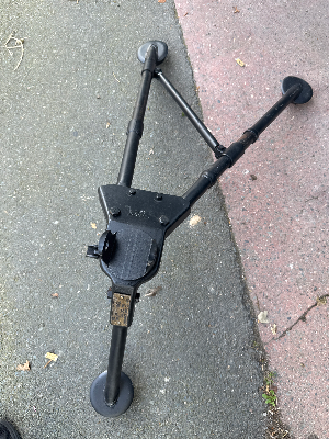 Original WW2 US Army .30 caliber machine gun tripods. We have 4 currently available and are being sold separately for £595 each plus postage.

These are all ex Greek army surplus and came to us de milled and we have since got them all professionally restored.