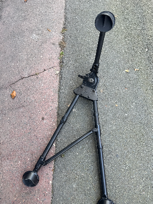Original WW2 US Army .30 caliber machine gun tripods. We have 4 currently available and are being sold separately for £595 each plus postage.

These are all ex Greek army surplus and came to us de milled and we have since got them all professionally restored.