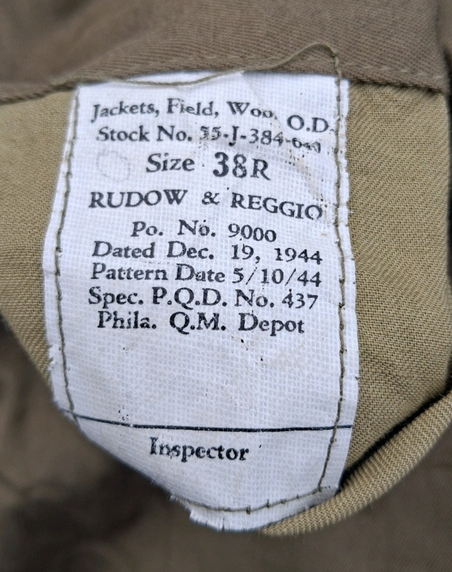 WW2 USAAF 5th Air Force Ike Jacket, 1944. Japan