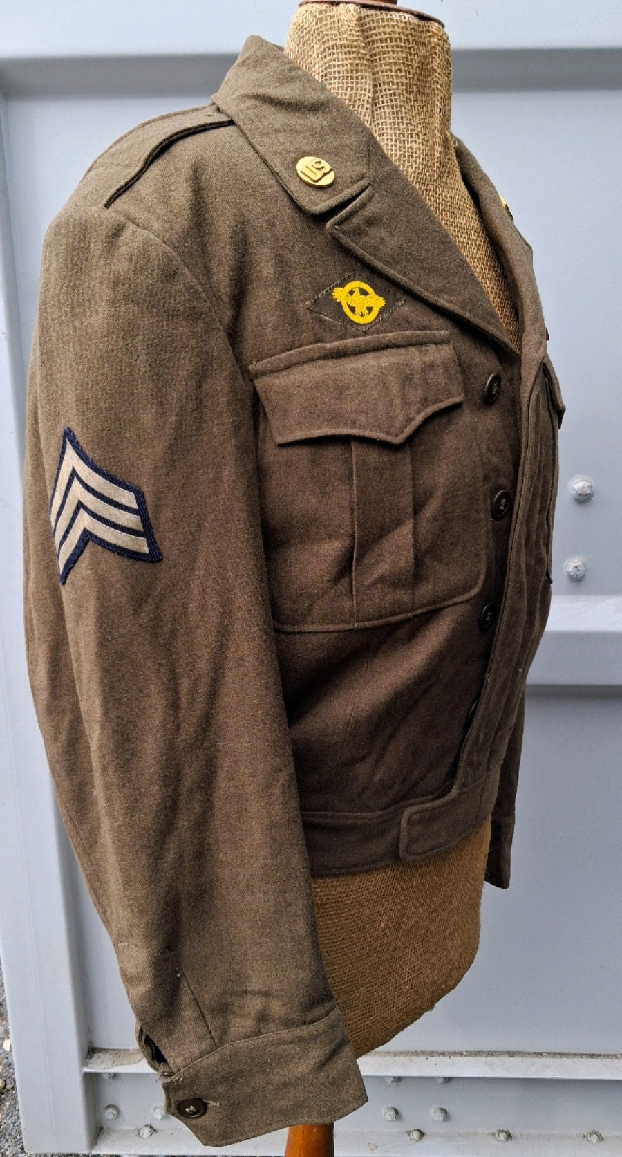 WW2 USAAF 5th Air Force Ike Jacket, 1944. Japan