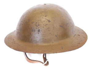 Brodie Helmet, Steel, Mark I, post 1917