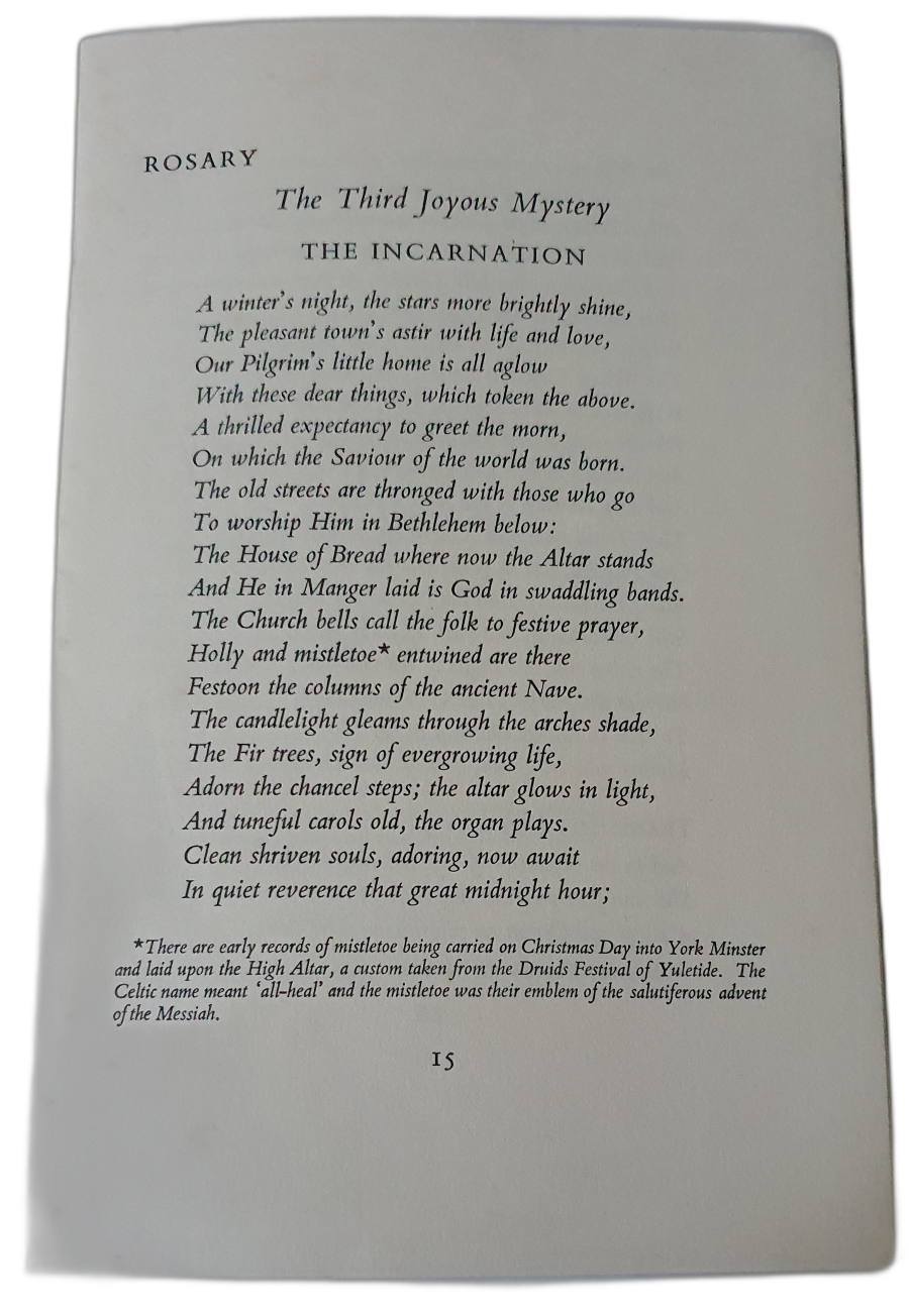 Walsingham Shrine Book - The Quest Of A Pilgrim